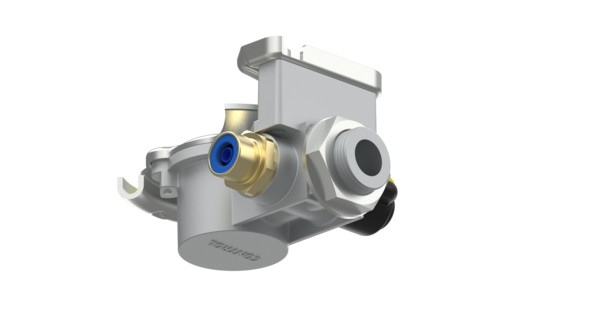 Luftkobling / Gul / Med filter / Med testtilkobling