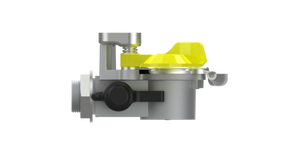 Luftkobling / Gul / Med filter / Med testtilkobling