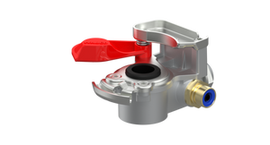 Luftkobling / Rød / Med filter / Med testtilkobling