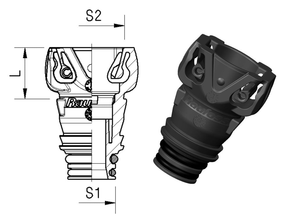 Reduksjon ABC S1 = Heavy Duty, S2 = Regular