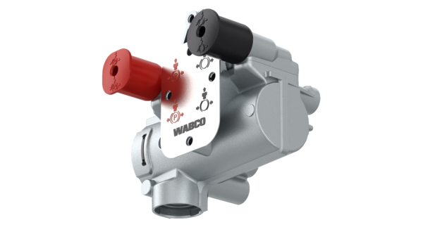 Tilh.Bremseventil med Rang Og Parkvent