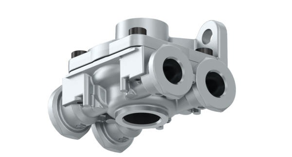 Hurtigløser Ventil med 4 utta