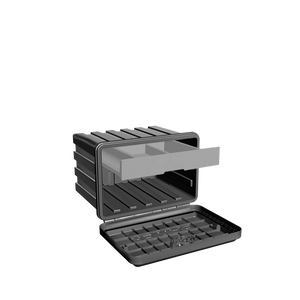 Verktøykasse plast 1000x 500x 460 To håndtak skuff
