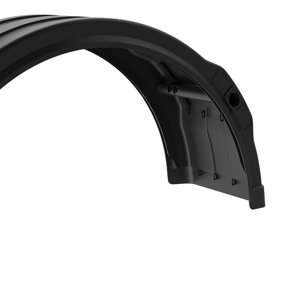Helskjerm 460X2000X556 Fender-L Plug&Play Justerba