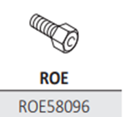 Boltesett, 4x bolt M16X65-8.8 + mutter, 165Nm.