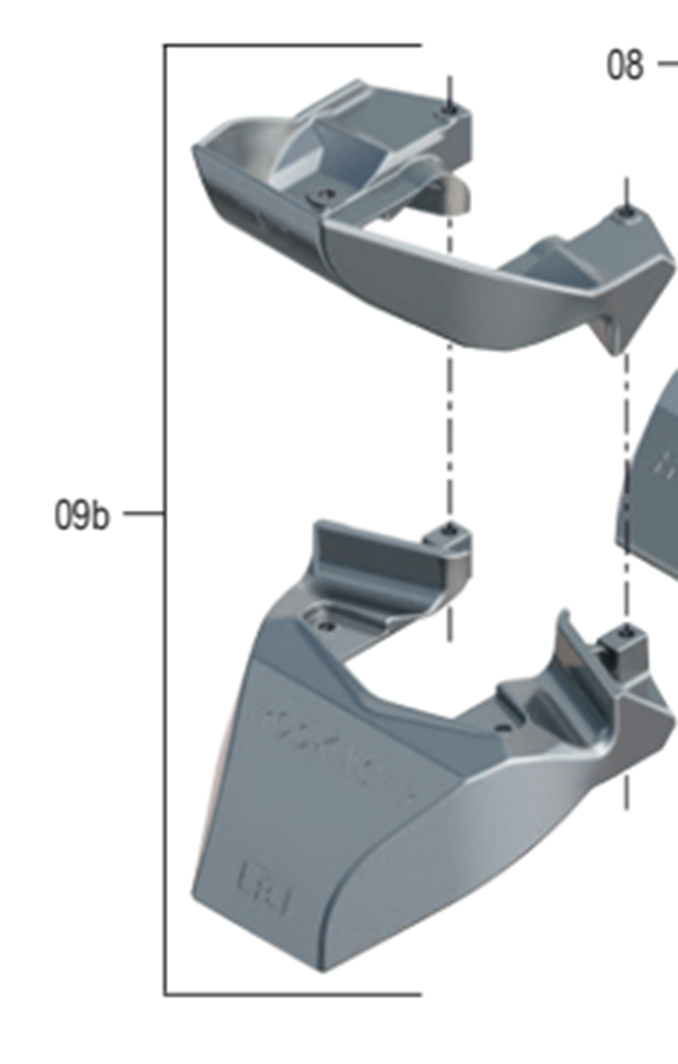 Forlenget leppe til Rockinger hengerf.
