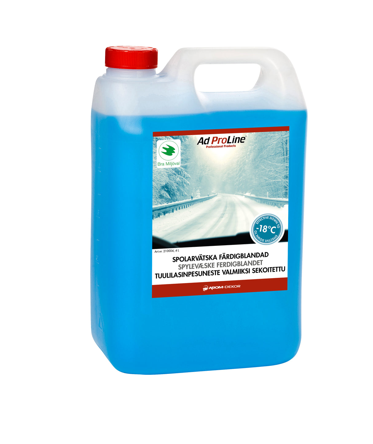 Spylevæske 4 liter