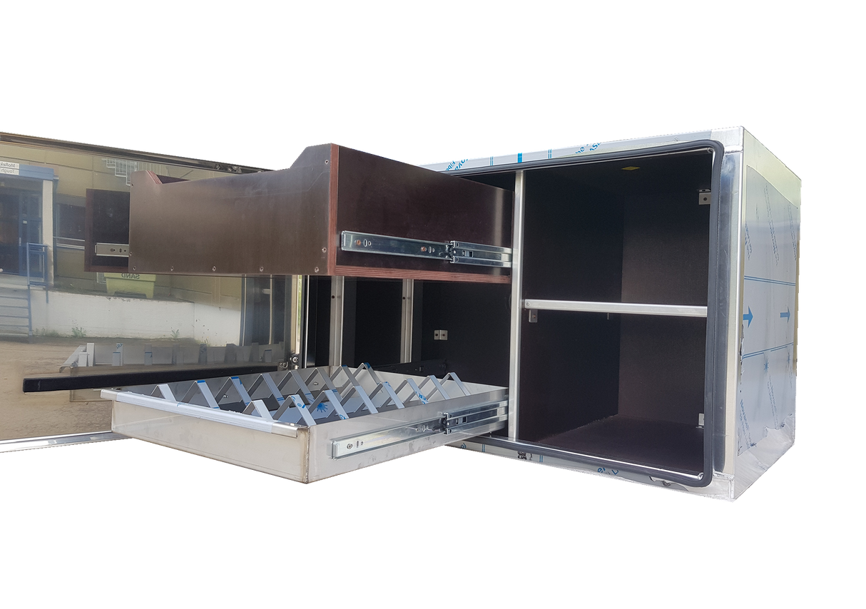 Verktøyk. 1000X 600X 600 Alu SH m/ finer