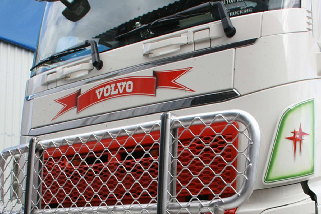 Skilt for mont. i front VolvoFHV4 (ikke facelift)