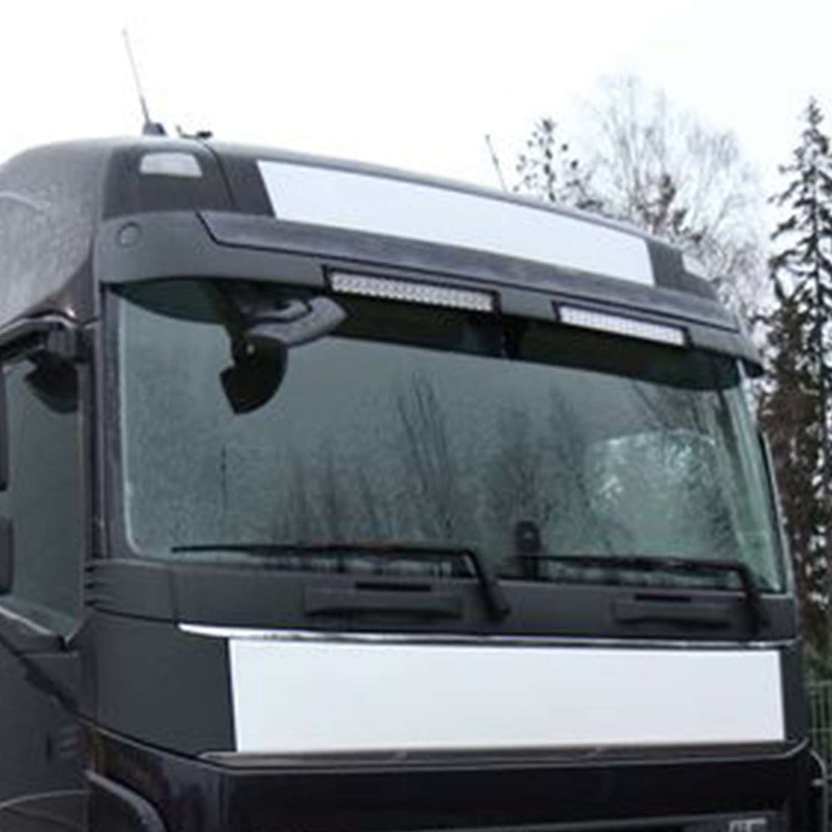 Skilt for mont. i front VolvoFHV4 Facelift