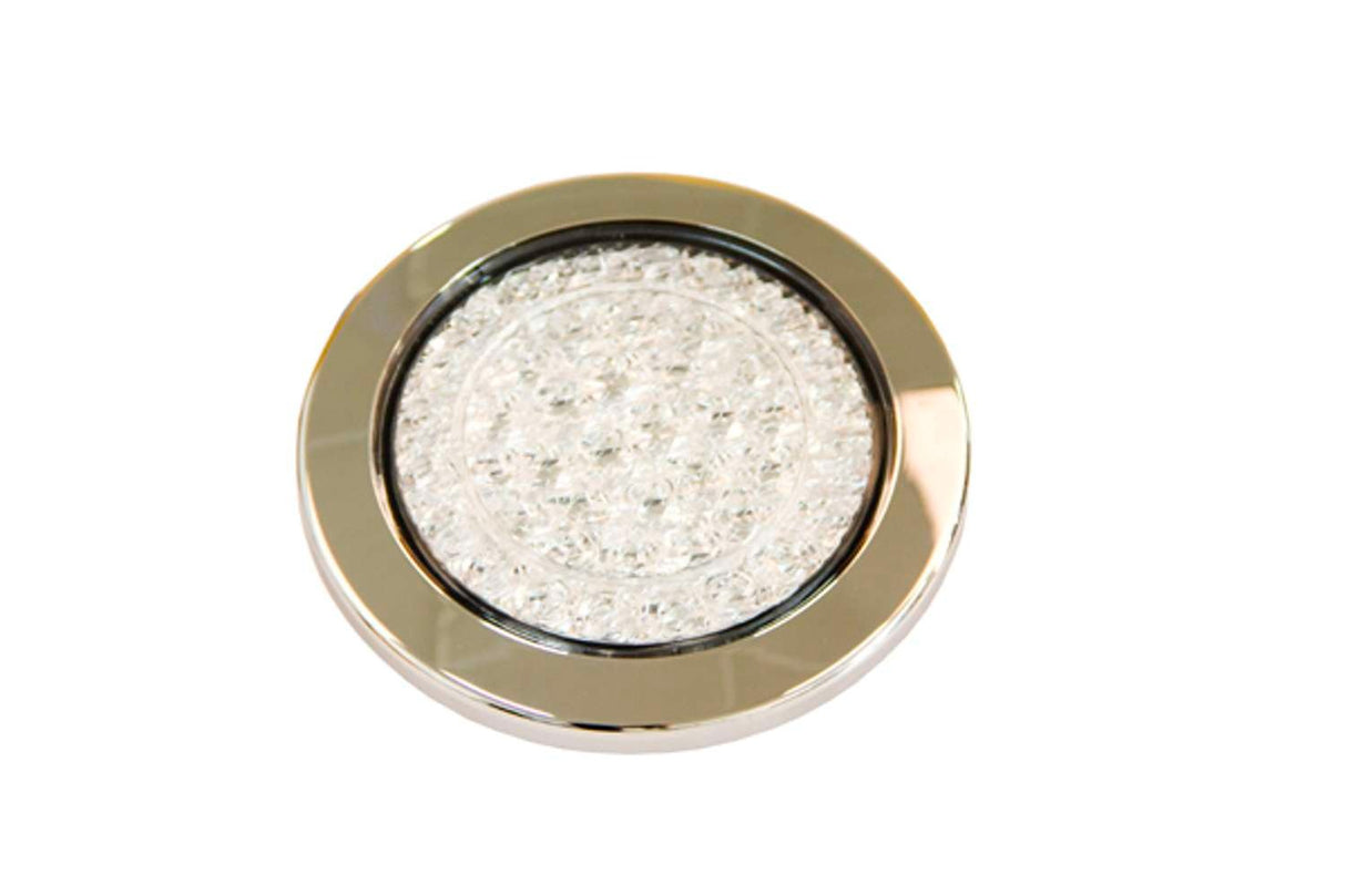 Baklykt LED 24V Bak/Brems/Blink m/Kromring Jokon